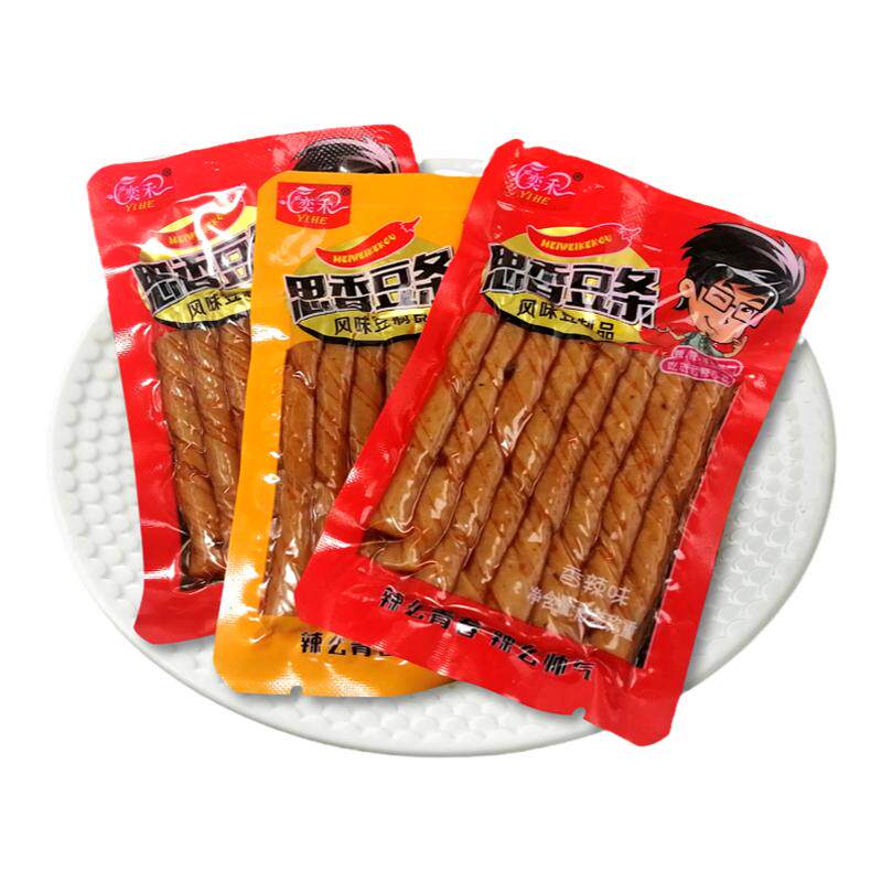 奕禾品牌小豆筋香辣豆条豆筋实惠