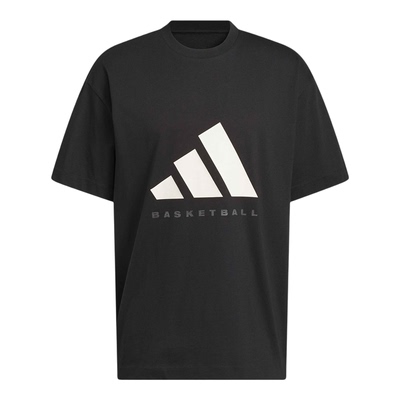 adidas阿迪达斯男女篮球运动服半袖休闲舒适圆领短袖T恤 KB7560