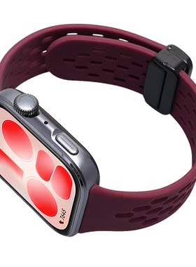适用华为FIT5/4/3透气硅胶手表带