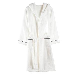 airkaol浅野日本纯棉毛巾料浴袍加厚吸水高档家用宽松浴巾衣连帽
