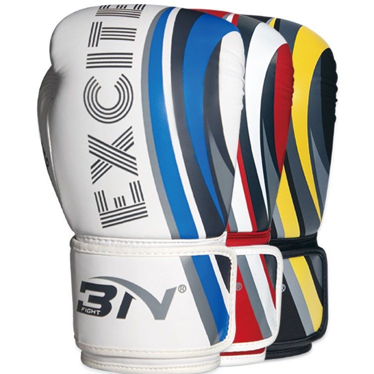 BN新款拳击手套专业散打训练格斗儿童打沙袋拳套泰拳比赛搏击手套