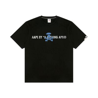 Aape字母涂鸦美式街头舒适T恤