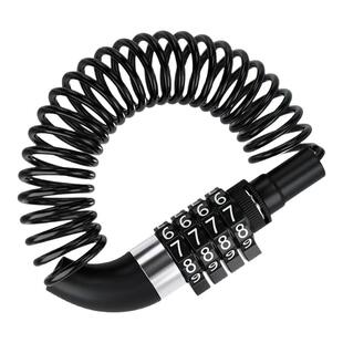 婴儿车防盗锁自行车行李箱防撬安全伸缩钢绳锁书包头盔专用密码锁