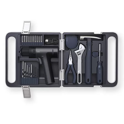 HOTO小猴冲击钻工具箱电动螺丝刀