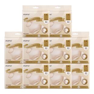 【日安裤10包】阿莎娜安心裤日用裤型卫生巾拉拉裤可拆卸早安裤