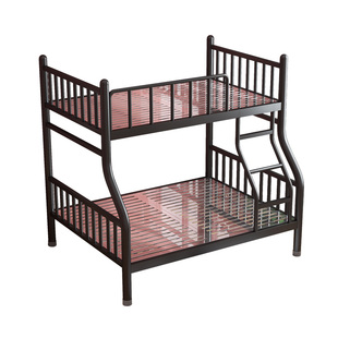 环保不锈钢床上下铺双层床儿童学生宿舍双人高低床子母床架子床