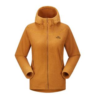 伯希和户外抓绒衣女Polartec Micro轻量保暖连帽长袖摇粒绒外套男