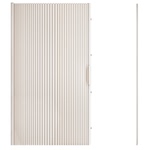 隐形门帘空调隔断帘卧室房间防冷气厨房挡风折叠帘子2025新款高档