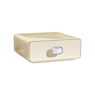 桌面收纳盒抽屉式办公室宿舍书桌上书架整理盒小储物柜多层置物架