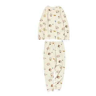 allblu幼岚【撸猫棉】儿童睡衣男童女童秋冬A类家居服内衣套装