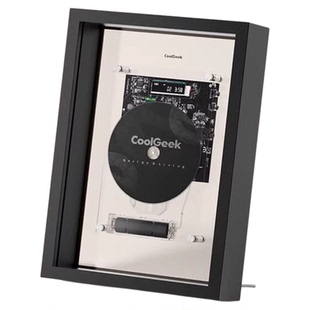 CoolGeek M1音乐画框CD机动态艺术挂画蓝牙播放器创意美学相框