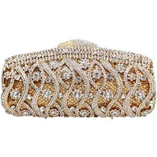 轻奢晚宴小手包复古闪亮镶钻手拿包包女高级感宴会礼服装饰手拎包