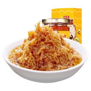 渔大叔瑶柱丝礼盒即食罐头扇贝柱零食下饭拌面干贝酱火锅蘸料调料