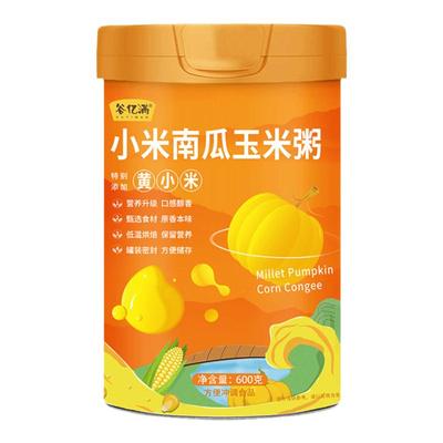 小米南瓜粥玉米糊早餐食品代餐粉