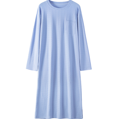 A类纯棉一体式睡衣男款连体睡裙