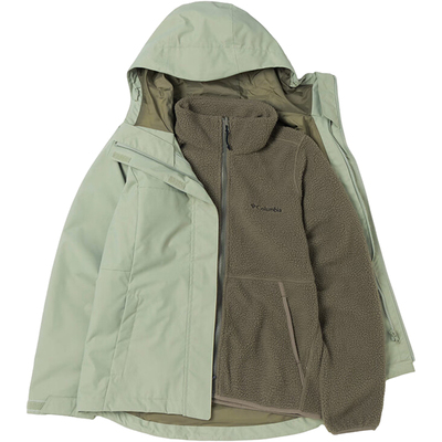 Columbia/哥伦比亚正品新款女士长袖三合一冲锋衣WR7686348