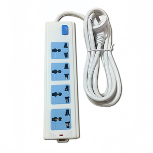 港版插排国际通用老款插座圆孔多功能接线板转换排插板老化测试架