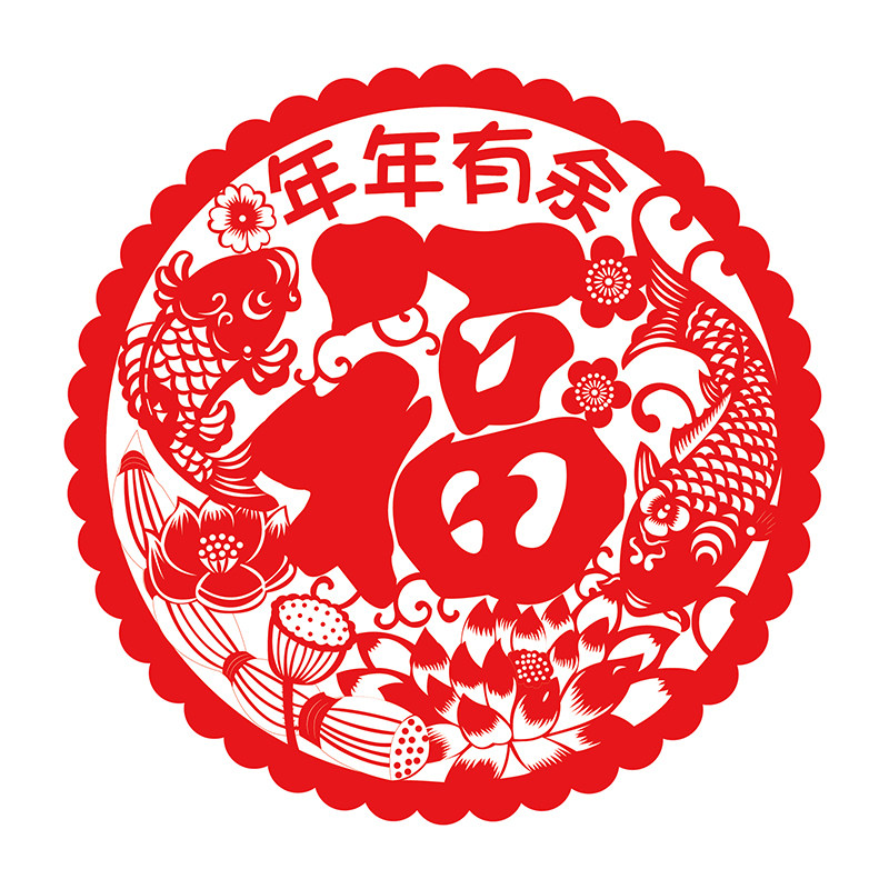 2026春节马年福字窗花静电贴玻璃贴橱窗门贴新年布置过年装饰贴纸
