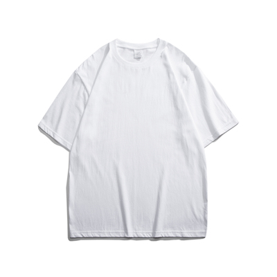 初秋重磅内搭纯棉短袖t恤男