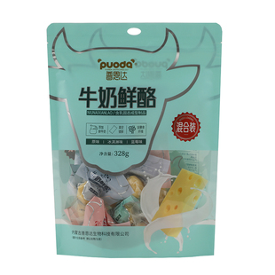 普恩达牛奶鲜酪鲜奶疙瘩蓝莓果粒内蒙古特产奶制品乳酪奶球零食