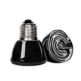 宠物陶瓷加热灯泡爬虫陆龟刺猬蜥蜴取暖保温发热灯无光灯