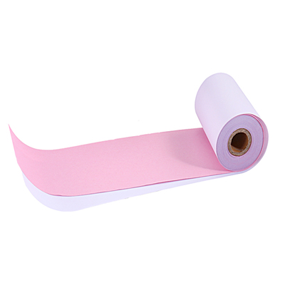 收银纸75x60二联无碳单层双层纸