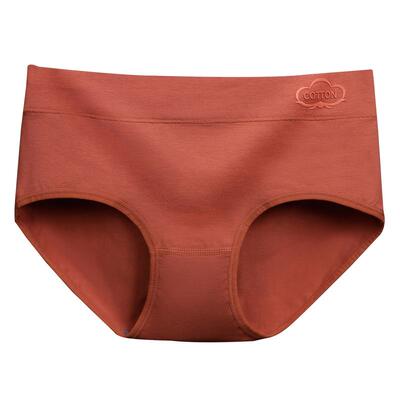 中腰石墨烯纯棉抗菌女士内裤女
