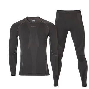 UTO悠途秋冬户外滑雪速干排汗女功能内衣套装男保暖运动透气跑步