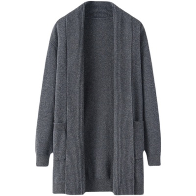 纯羊绒衫纯羊绒中长款