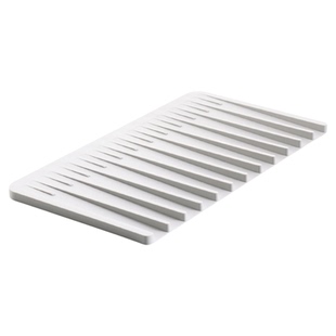 厨房硅胶沥水垫台面斜坡碗碟排水垫防滑水槽集水垫果蔬滤水导流垫