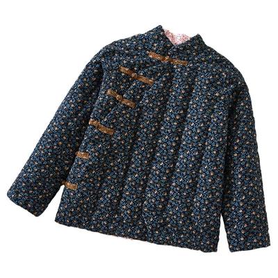 女士手工纯棉花加厚保暖居家棉袄