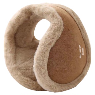 纯色耳罩男冬季加厚保暖防冻护耳冬天骑行后戴式耳套耳包耳捂子女