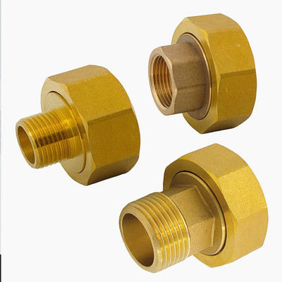 内外丝铜活dn40异经水泵转接头