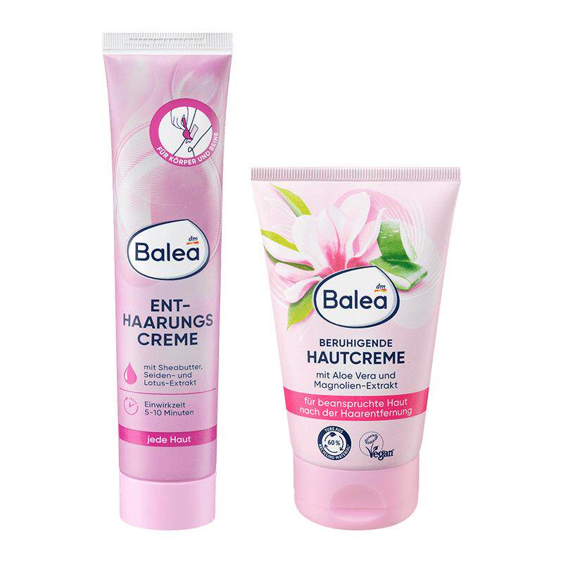 【德国DM】Balea芭乐雅温和脱毛膏腋下不留黑点速脱进口去毛根女