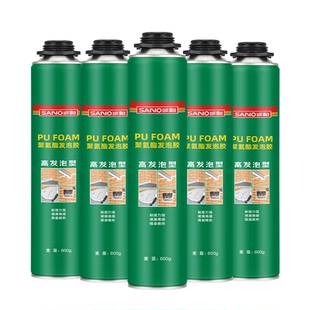 三和发泡胶泡沫胶填缝剂高密度聚氨酯发泡剂防水窗密封填充膨胀剂