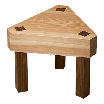 卷宗商店 | GASKA TRIO Stool 实木手工三角矮凳 家用小凳子换鞋