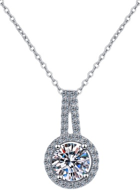 时尚韩版圆形满钻项链