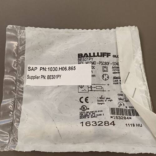 BALLUFF巴鲁夫接近开关BES01PY