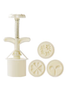 展艺新款家用绿豆糕模具