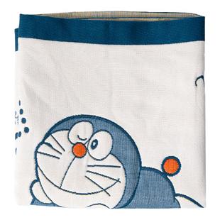 哆啦A梦枕巾纯棉柔软男加厚枕头巾女单人儿童吸汗纱布透气家用