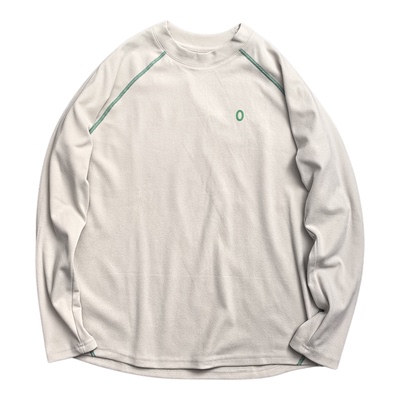 德绒男女款户外拼接撞色圆领T恤