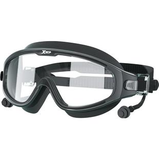 特步泳镜高清大框防水防雾近视度数游泳眼镜男女成人潜水泳帽套装