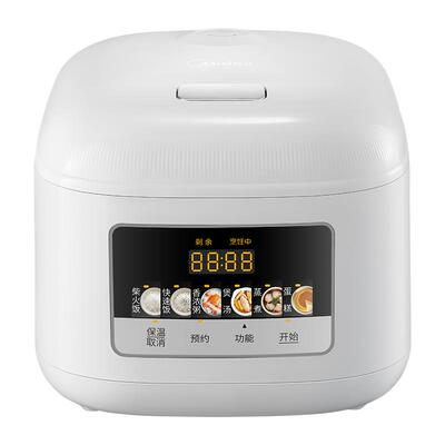 美的白玉圆釜3L快速饭电饭煲