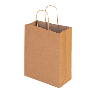 牛皮纸袋手提袋外卖打包袋服装店包装烘焙甜品袋子面包礼品袋定制