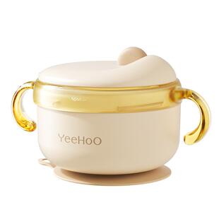 英氏宝宝辅食碗PPSU婴幼儿专用米粉注水保温碗宝宝吃饭恒温餐具