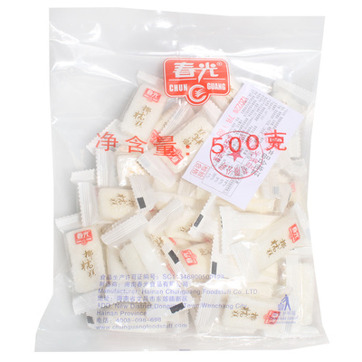 500g海南椰子糕春光软糖