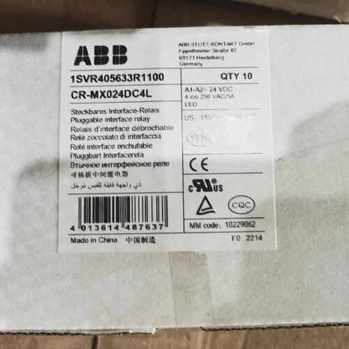 议价原装ABB继电器 CR-MX024DC4L  24VDC