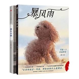 当当网正版童书 暴风雨独生小孩儿童情感教育绘本套装精装2册