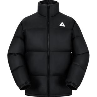 匹克羽绒服男款冬季新款加厚保暖90白鸭绒男士短款黑色运动外套