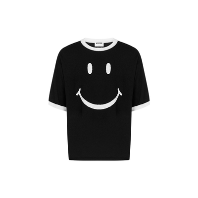 Moschino/莫斯奇诺 26春夏 男士美利奴羊毛针织衫